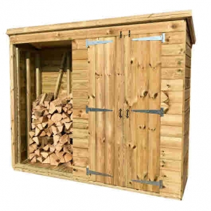 Timber Log Shed Sheds